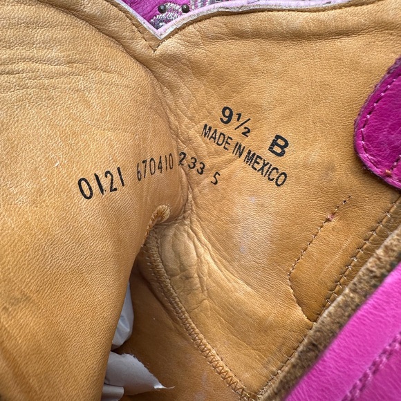 Old Gringo Pink Cowboy Skull Boots 9.5 NEW Dulce Calavera Stud - Picture 8 of 16